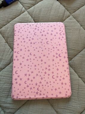 Purple Star & Moon Tablet Folio Case — Protective Tablet Cover